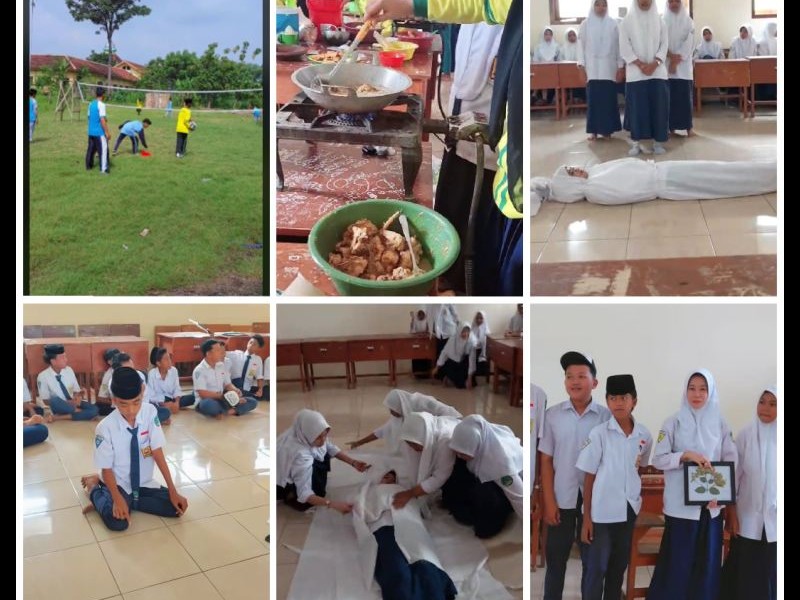 Rentetan Kegiatan Ujian Praktek Kelas IX SMP Plus Ibnu Kholdun Al Hasyimi Tahun Pelajaran 2024/2025