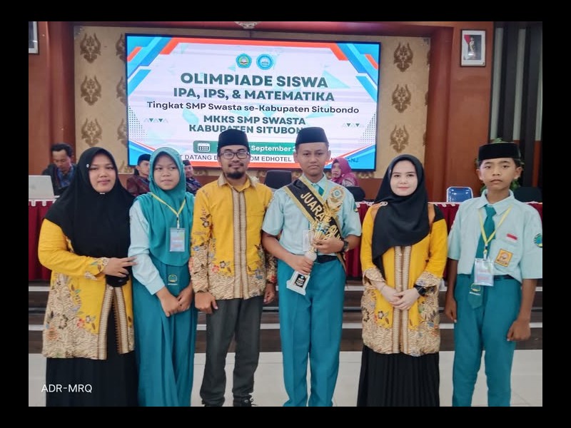 SMP Plus Ibnu Kholdun Al Hasyimi Kembali mengirimkan siswa-siswi terbaik dalam Olimpiade Siswa