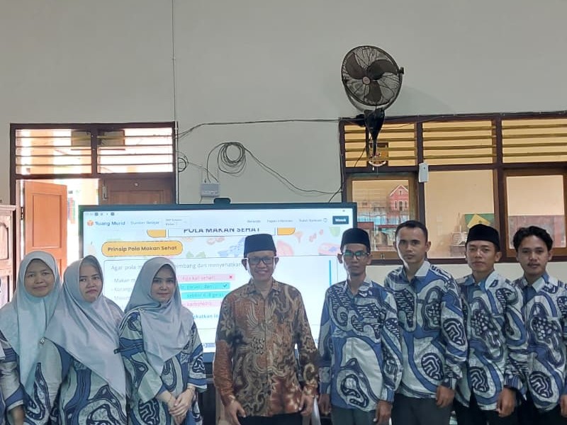 Pengimbasan Penggunaan IFP di SMP Plus Ibnu Kholdun Al Hasyimi